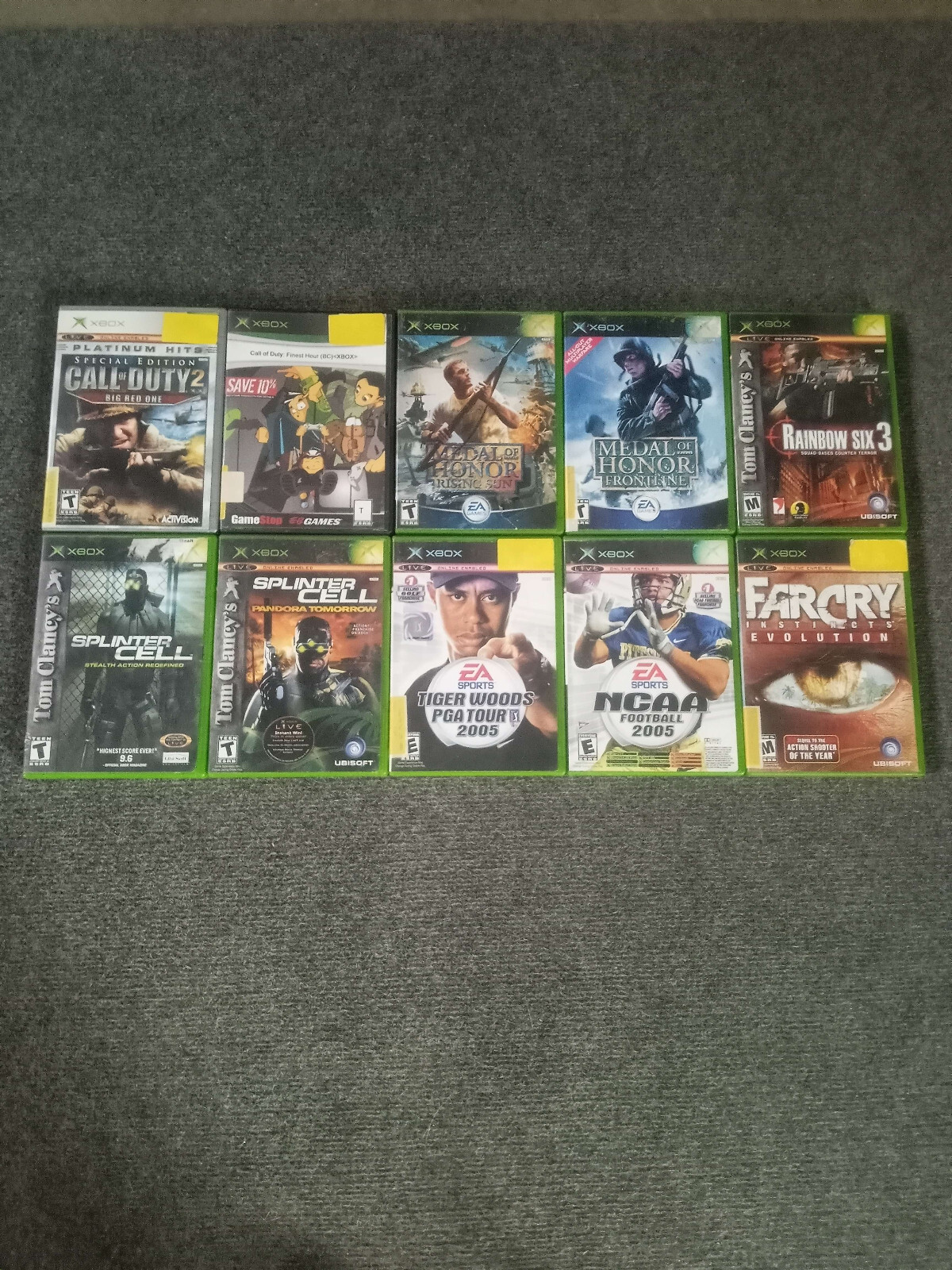 Original Xbox 10 Game Collection
