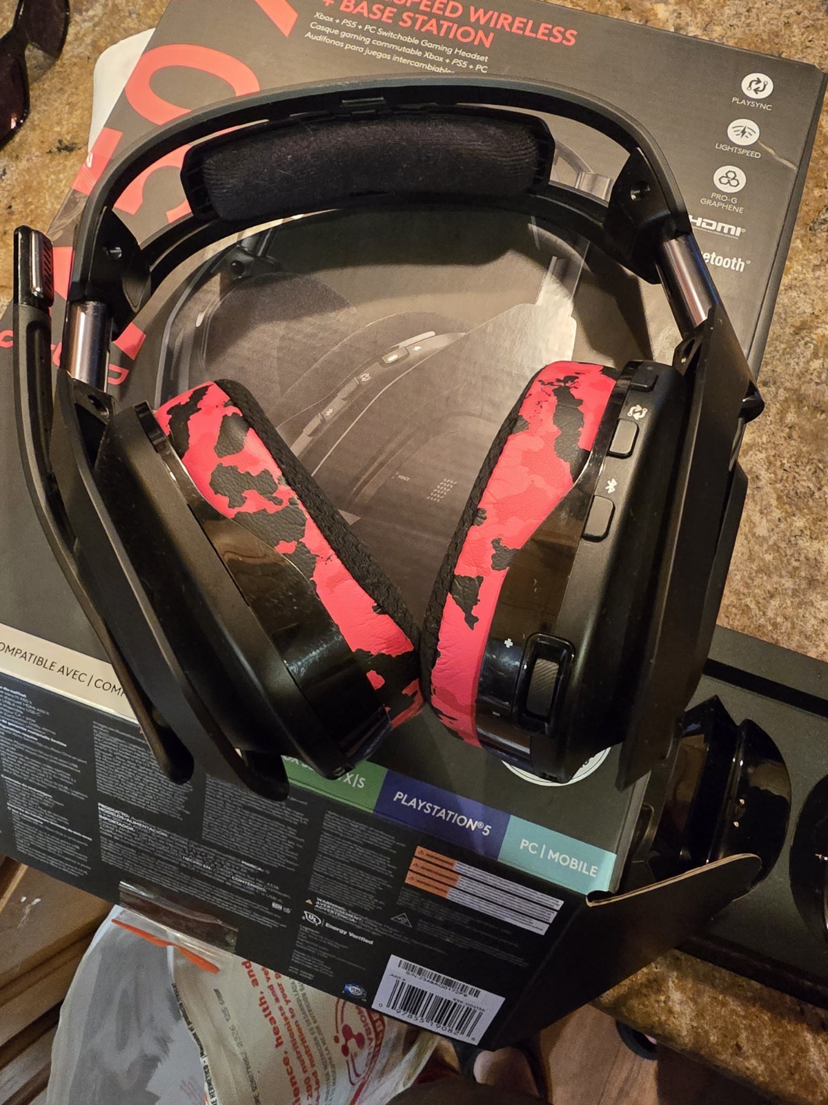 Logitech Astro A50 x Lightspeed Wireless PC Xbox Playstation Gaming Headset