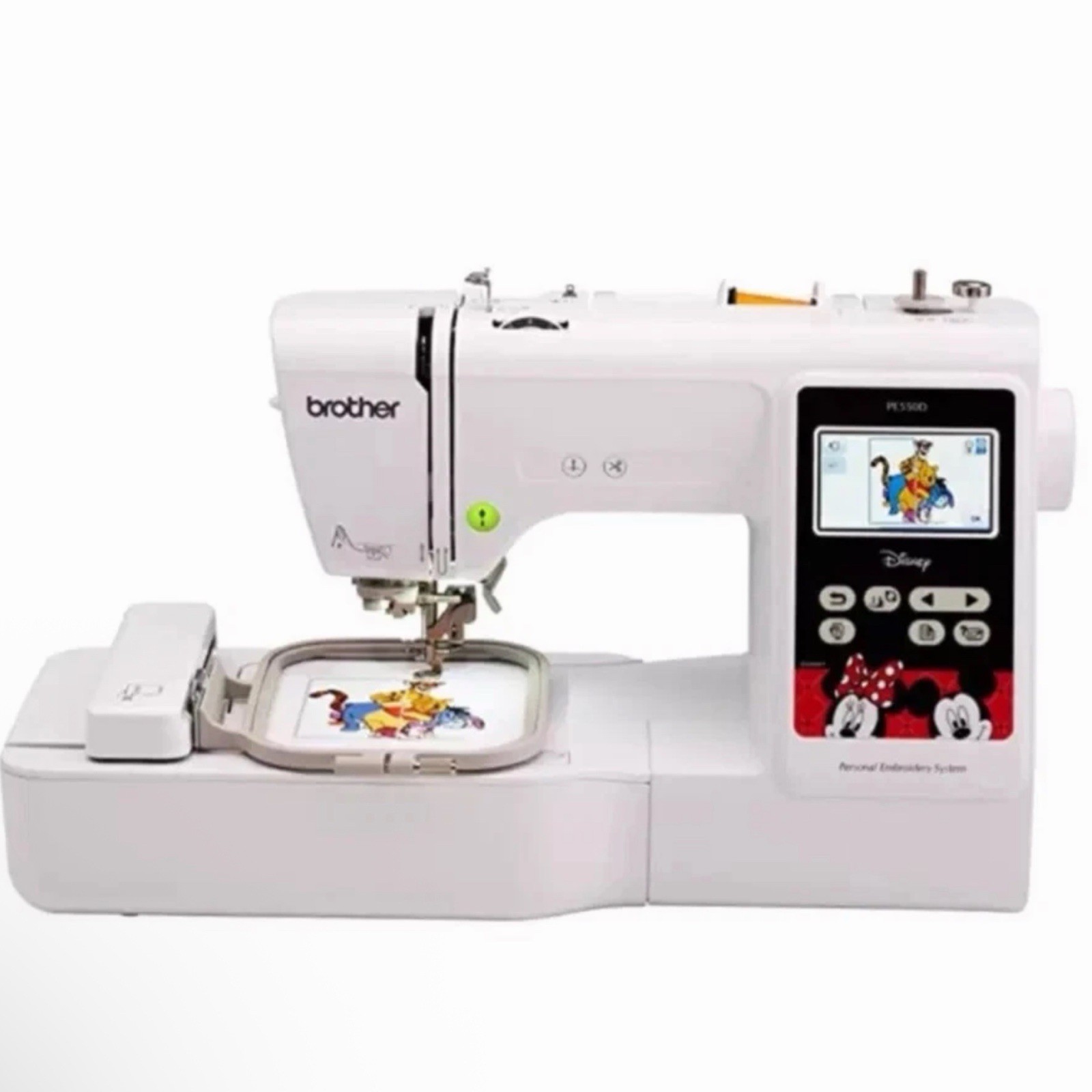 NEW Disney PE550 Embroidery Machine Open box Never used Built In Disney Designs