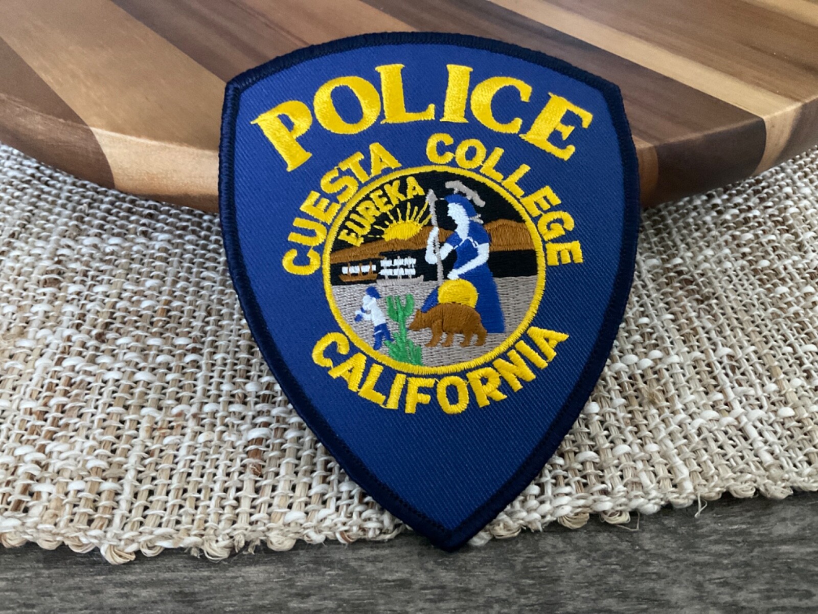 Blue Cuesta college Police State California CA