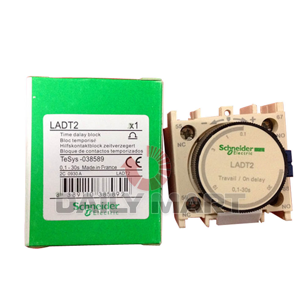 New Schneider Contactor Time Delay Module LADT2 0.1-30S