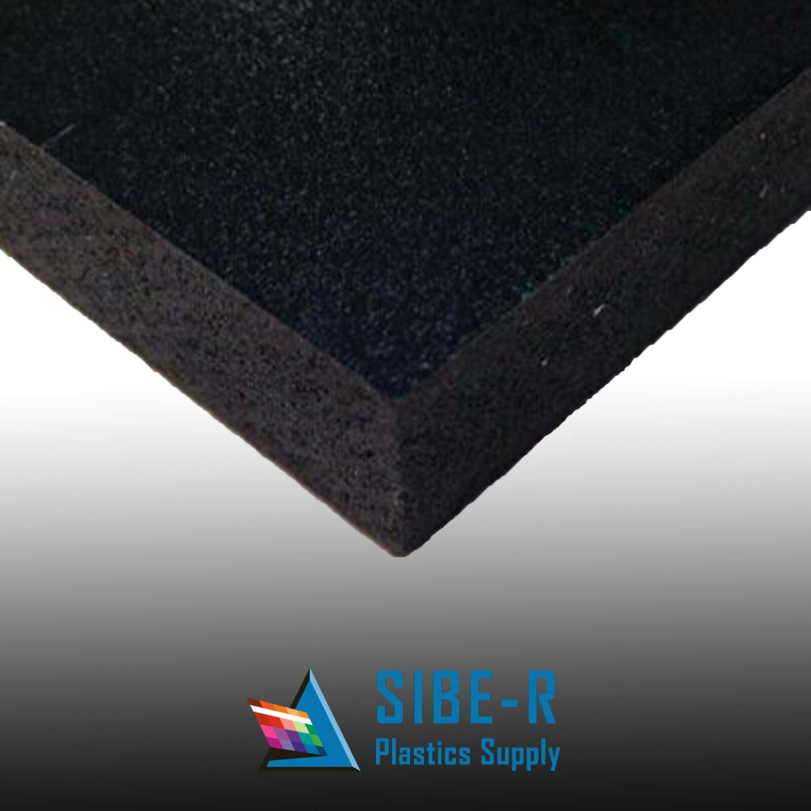 Sintra PVC Foam Board Plastic Sheet - 3mm (1/8") thick - Black - Assorted Sizes