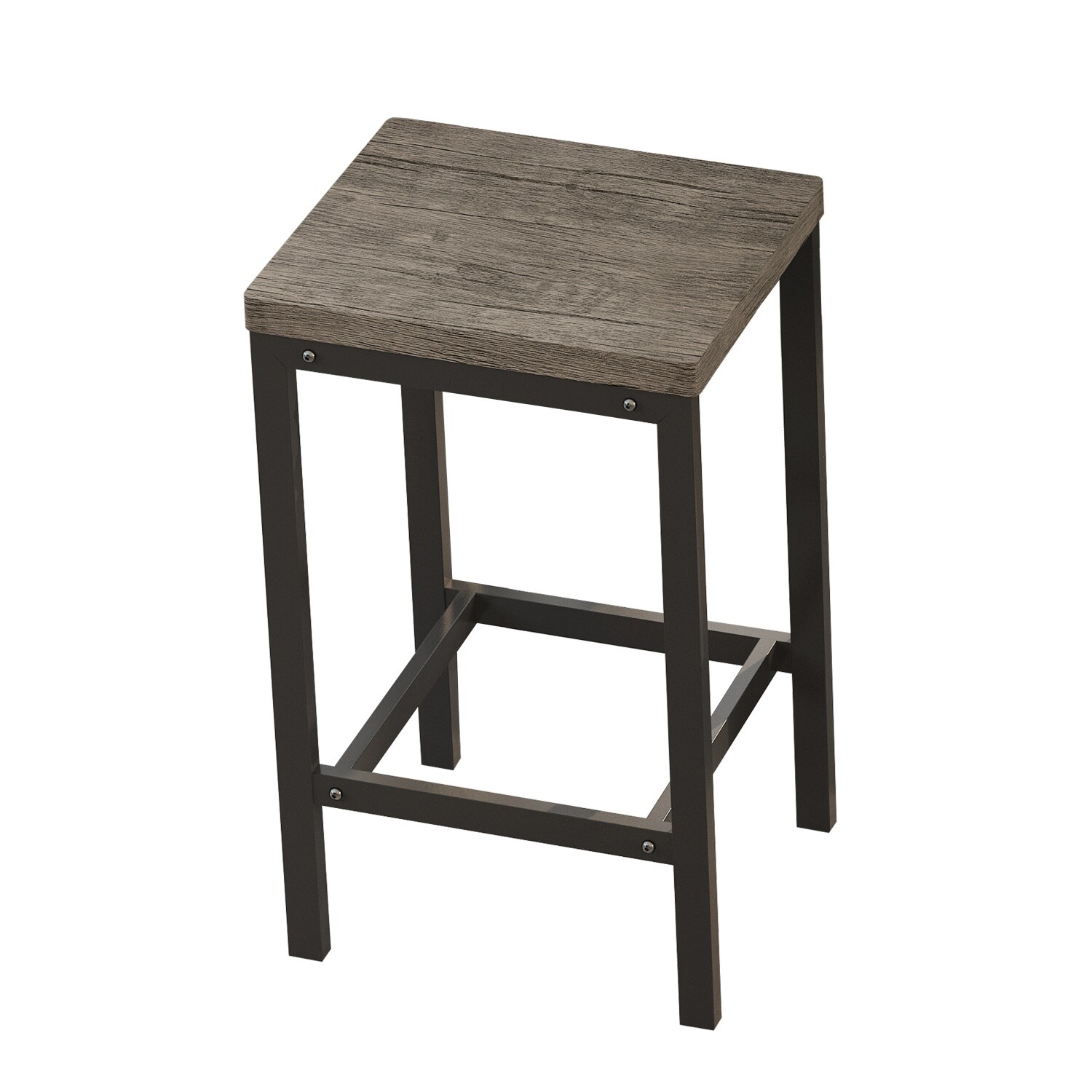4 Piece Dining Table Set Table and 3 Stools Kitchen Breakfast Furniture US
