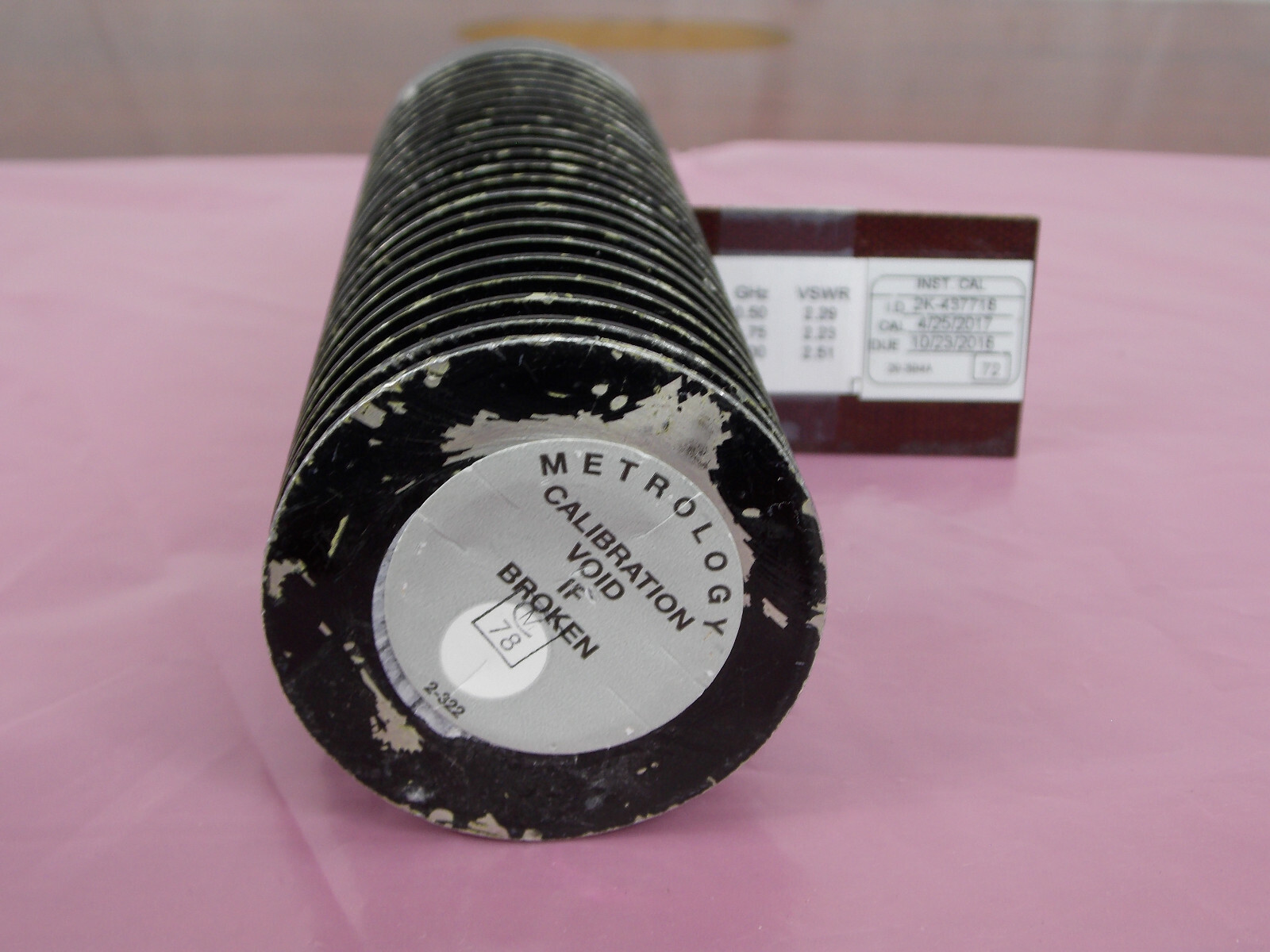 COAXIAL TERMINAL TERMINATION & DUMMY LOAD W/ CAL STICKER