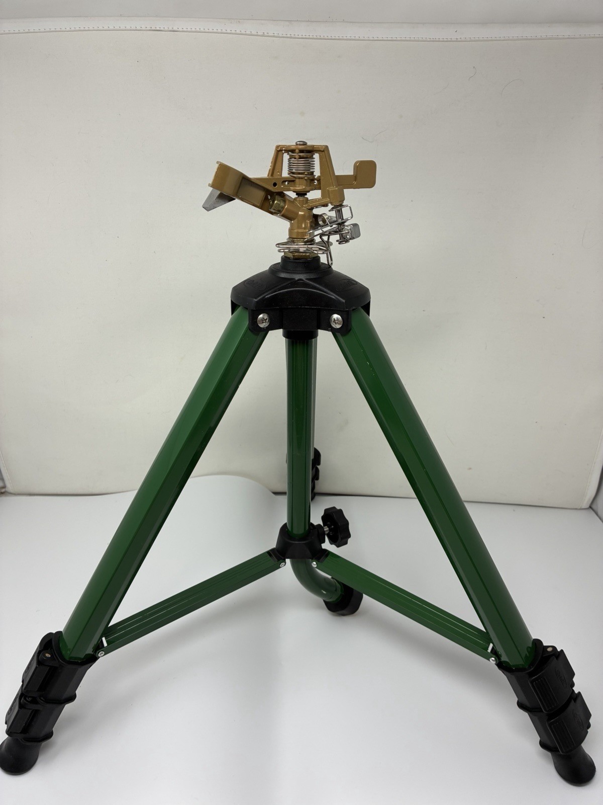 Orbit Heavy-Duty Brass Impact Sprinkler on Adjustable Tripod Base...