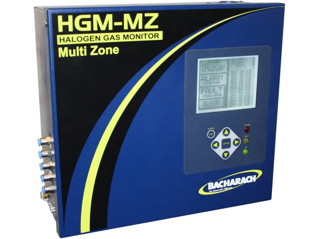 Bacharach H3015-5044 (HGM-MZ-8) Refrigerant Monitor LK DET 8 Zone NEW See Pics