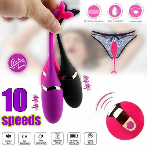 Wireless Remote Control Bullet Egg Vibrator G Spot Dildo Adult Sex Toys Women