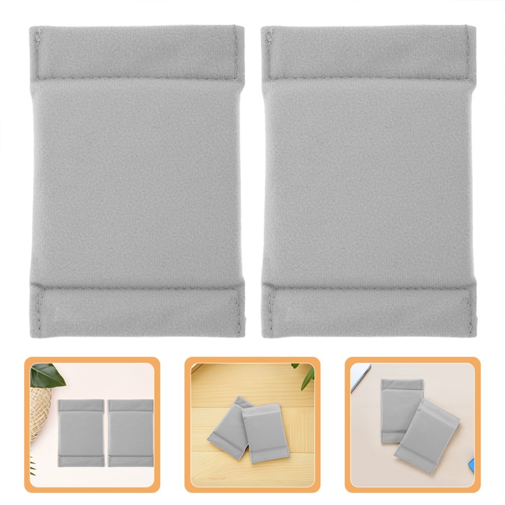 4Pcs Adjustable Camera Bag Dividers Grey Padded Inserts Shock Absorbing