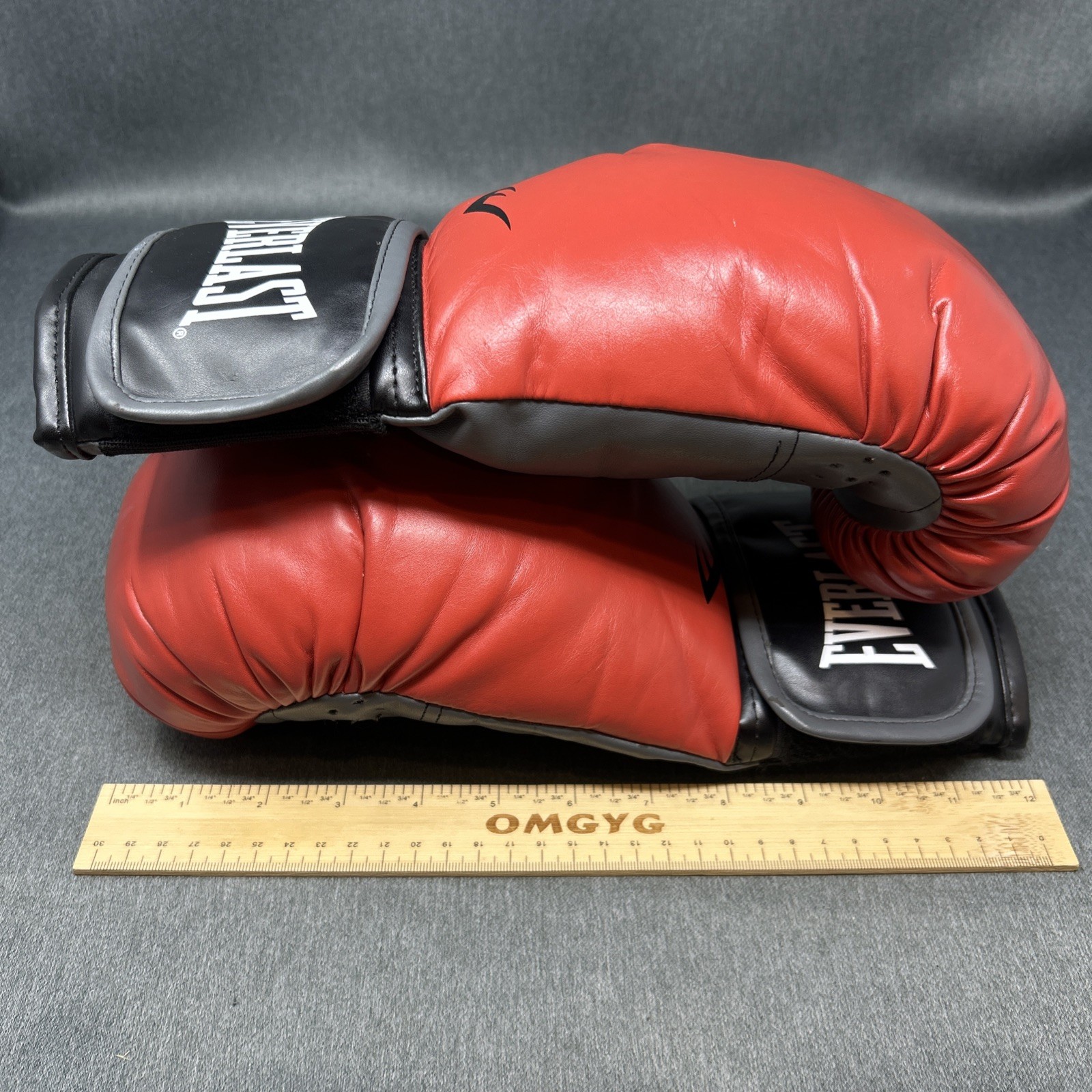 Everlast Boxing Pro Style Training Gloves Red Sparring Mitt Heavy Bag Training