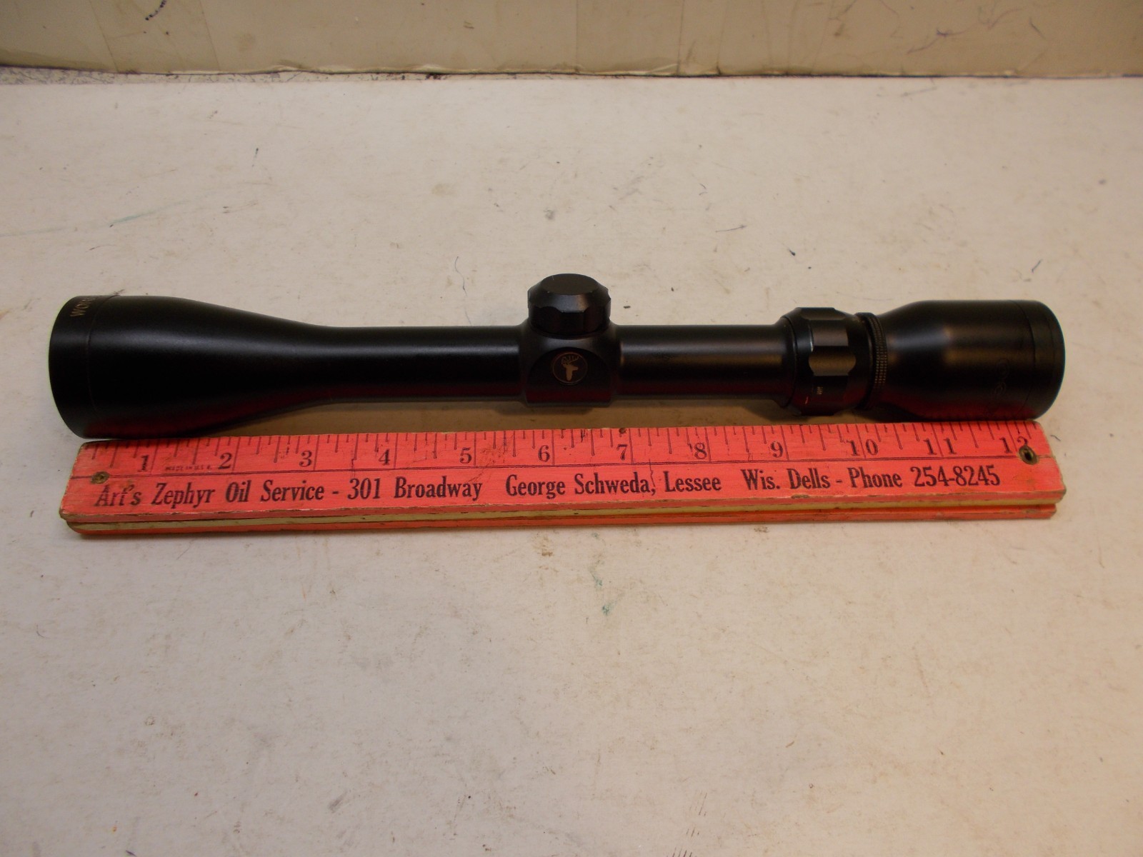 tasco world class 40 3x9x40 daul ples matte rifle scope
