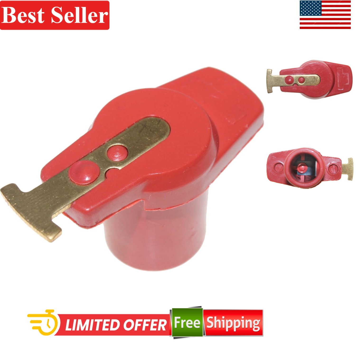 Distributor Rotor Compatible With OE Fit Form & Function 0.774 Oz