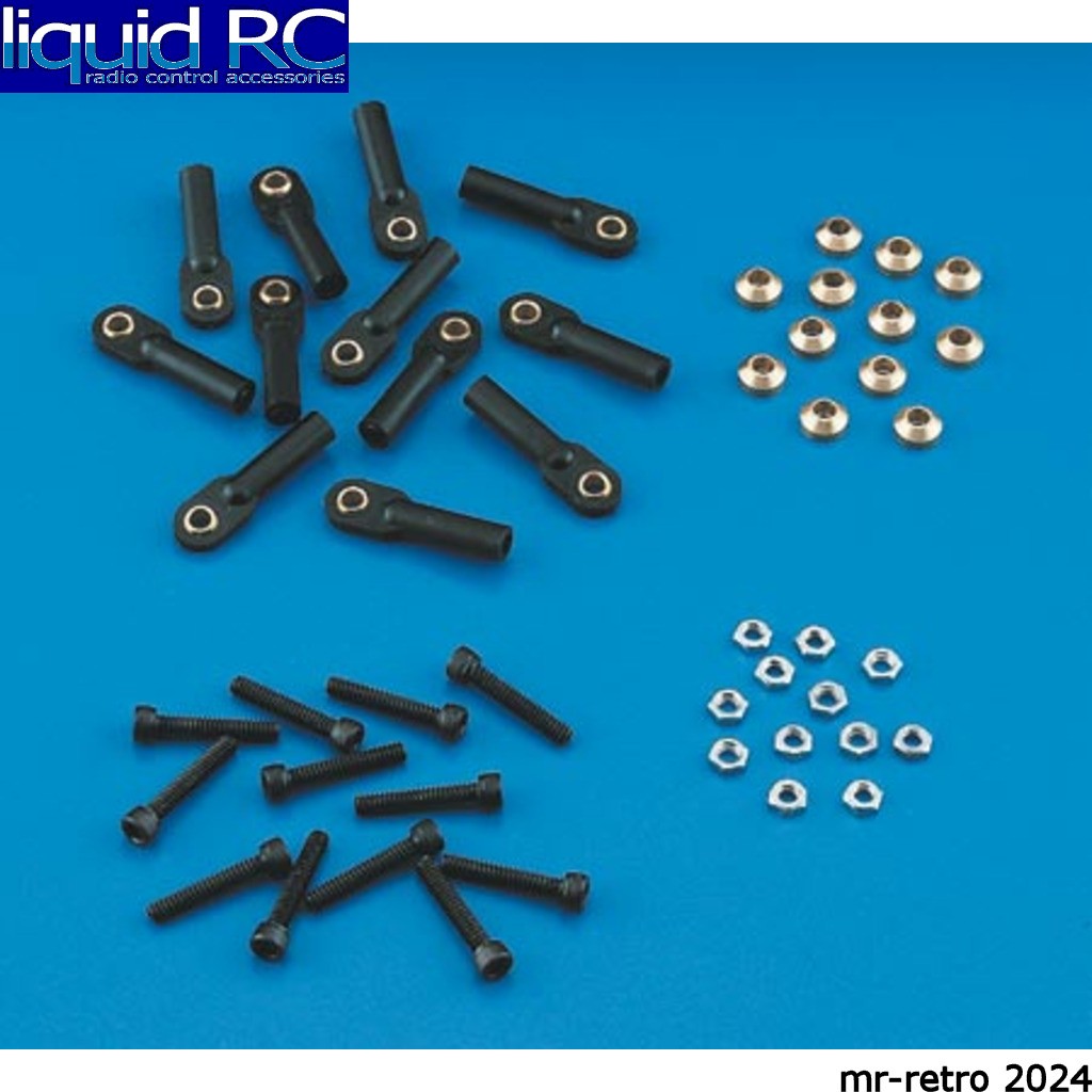 DU-BRO 861 Bulk Swivel Ball Links 4-40