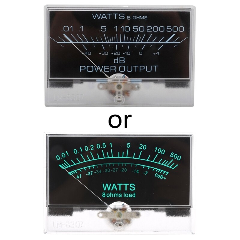 Pointers VU Meter Digital Power-Meter Amplifier Board DB-Sound Level
