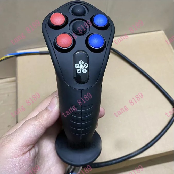 Excavator harvester tractor forklift 4-button electric control lever 14mm 1pc