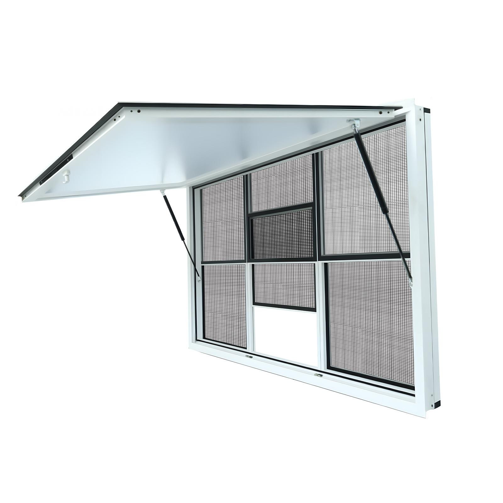 Multi-Functional Vertical Sliding Concession Window