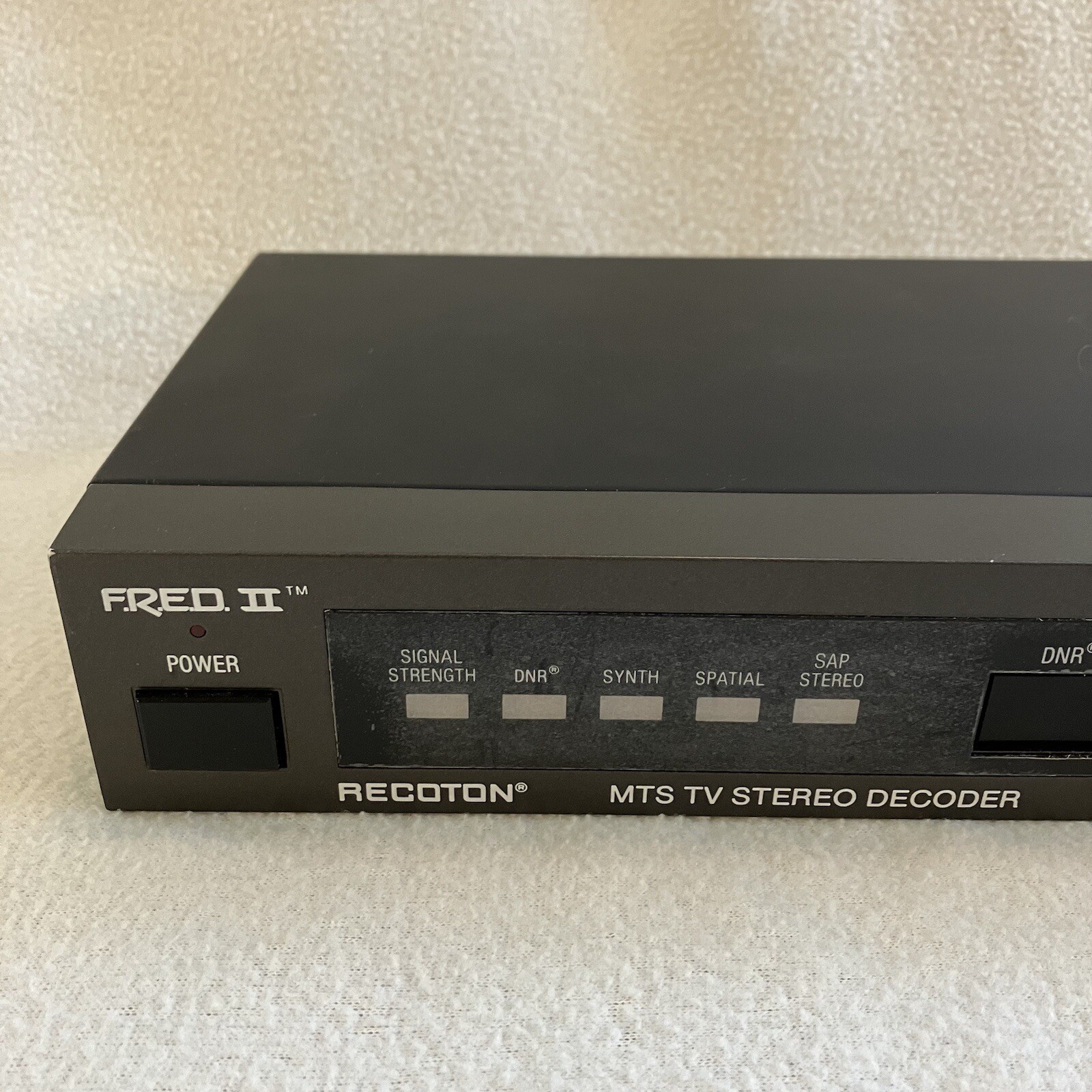 Recoton MTS TV Stereo Decoder DBX Model V623 - Schotz Technology Fred II