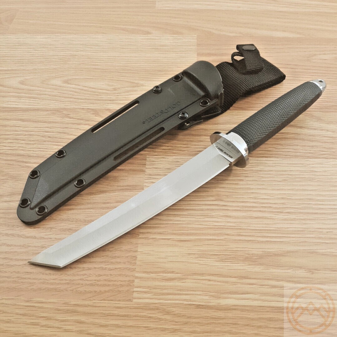 Cold Steel Magnum Fixed Knife 7.5" VG-1 Steel Tanto Blade Black Kray-Ex Handle