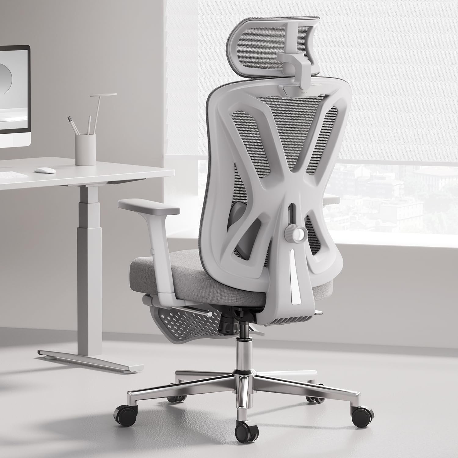 P5 Ergonomic Office Chair Desk Chair W/ Adjustable Lumbar Support & Height