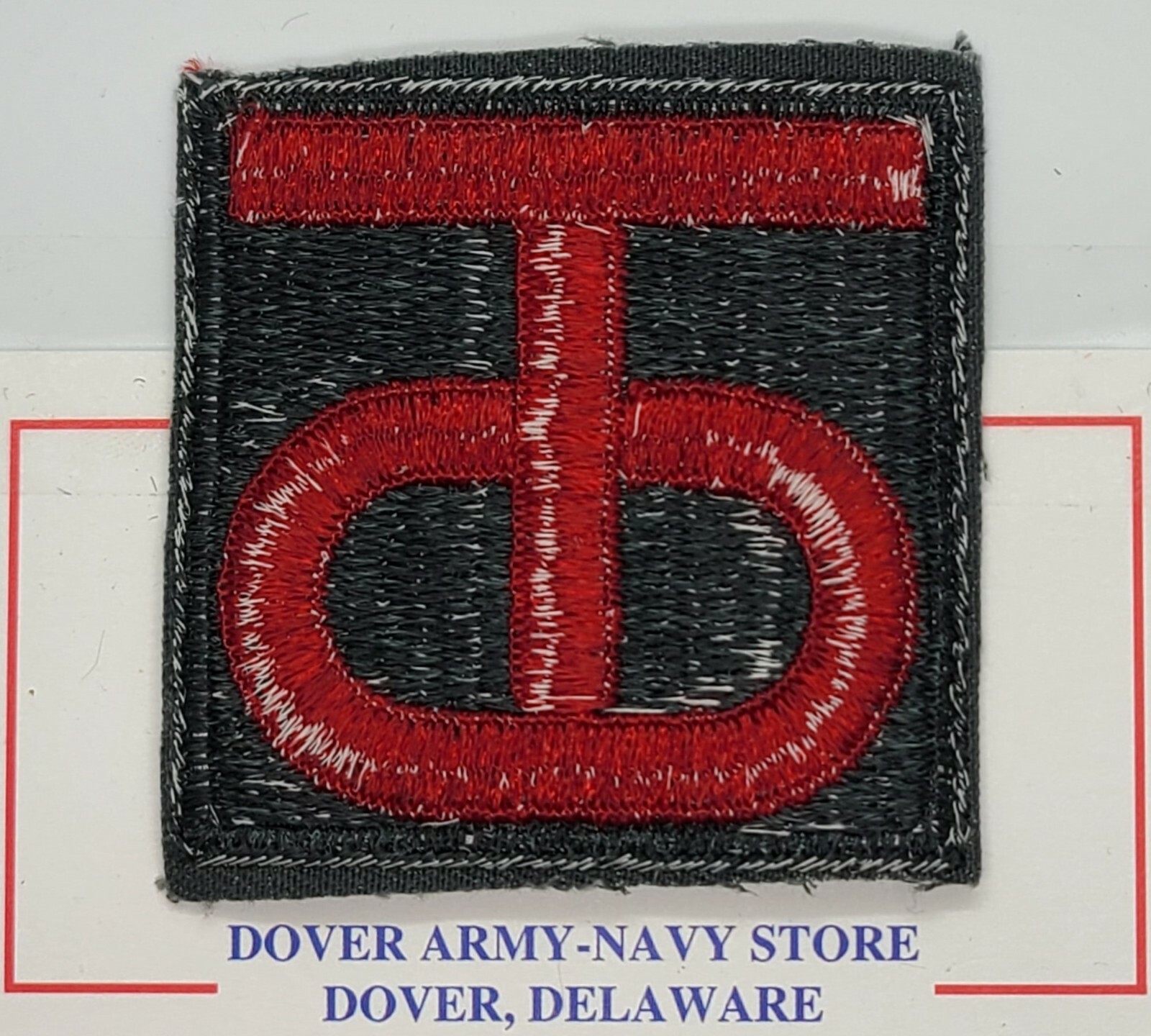 US ARMY 90TH INFANTRY DIVISION CLASS A PATCH - FULL COLOR - PRE-1967