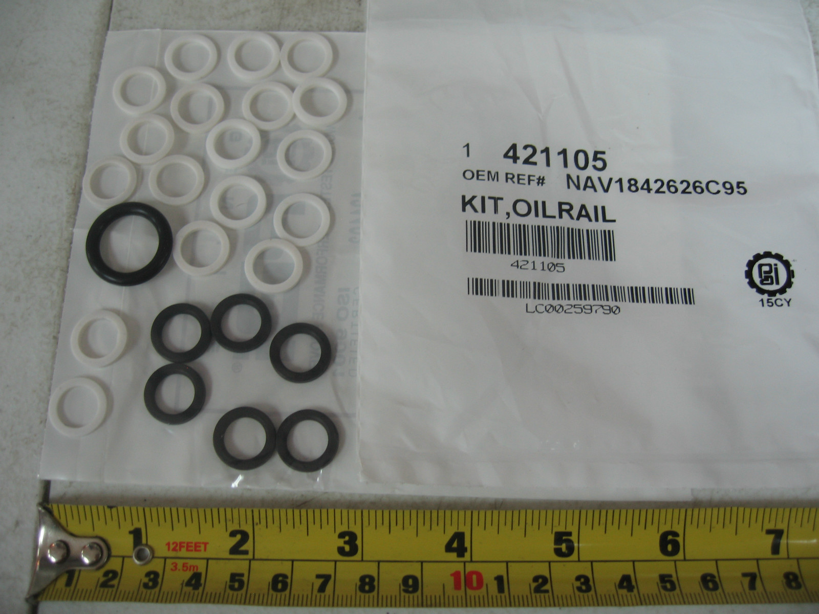High Pressure Oil Rail Kit for International DT466E. PAI# 421105 Ref# 1842626C95