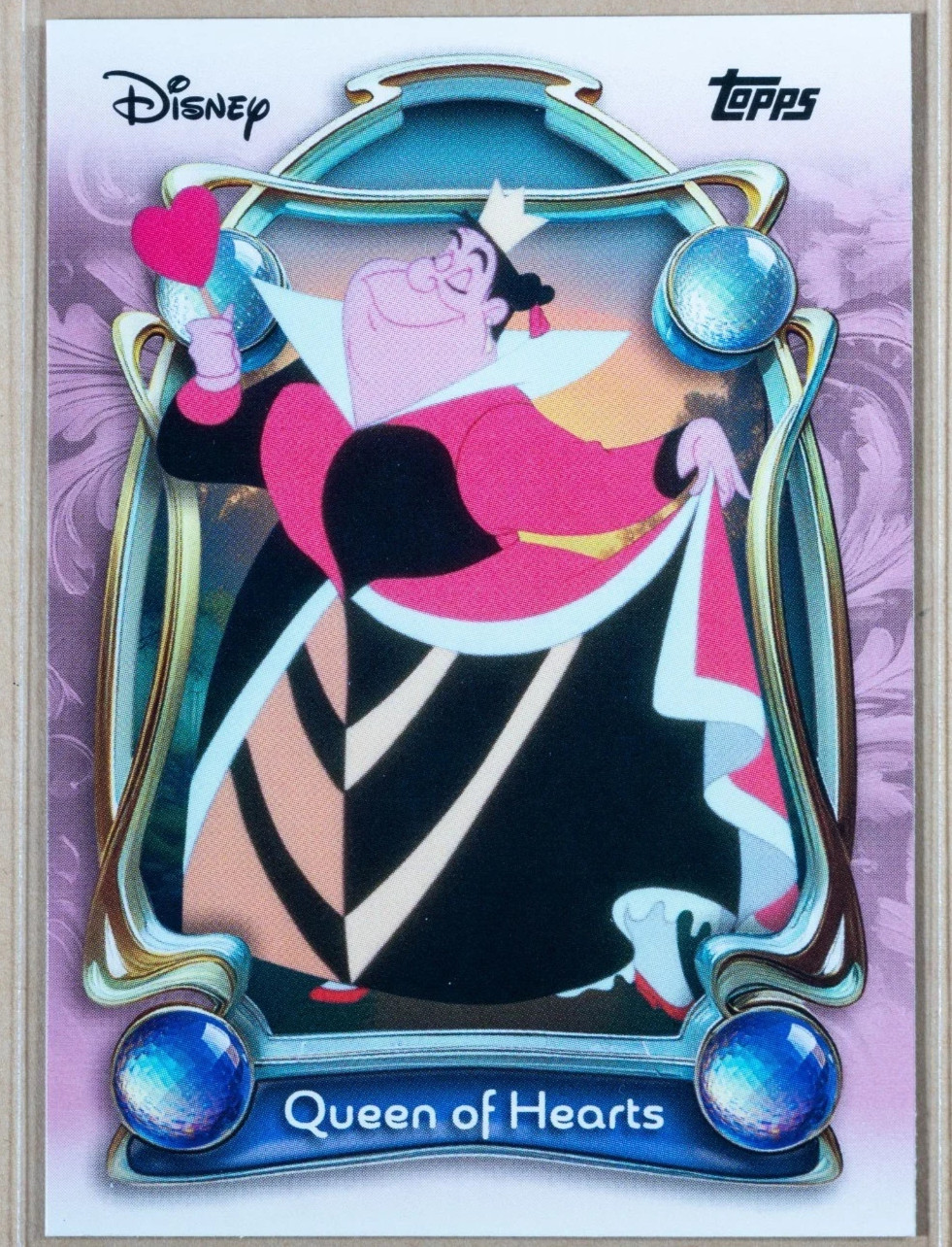2025 Topps Disney Wonder Base Card #18 Queen of Hearts - Alice in Wonderland