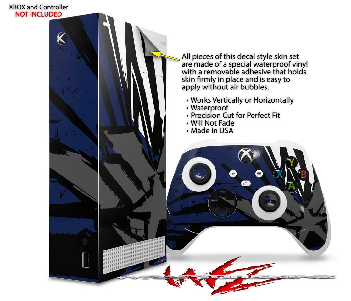 Skins XBOX Series S Console Controller Baja 0040 Blue Navy