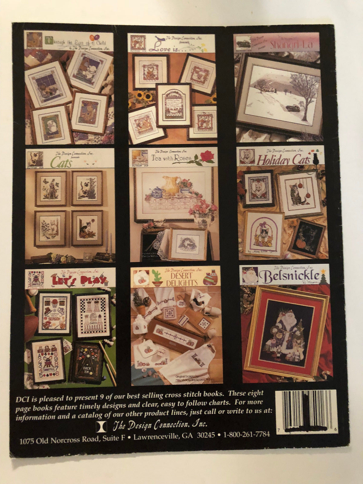 The Design Connection FRIENDS Vintage Cross Stitch Pattern