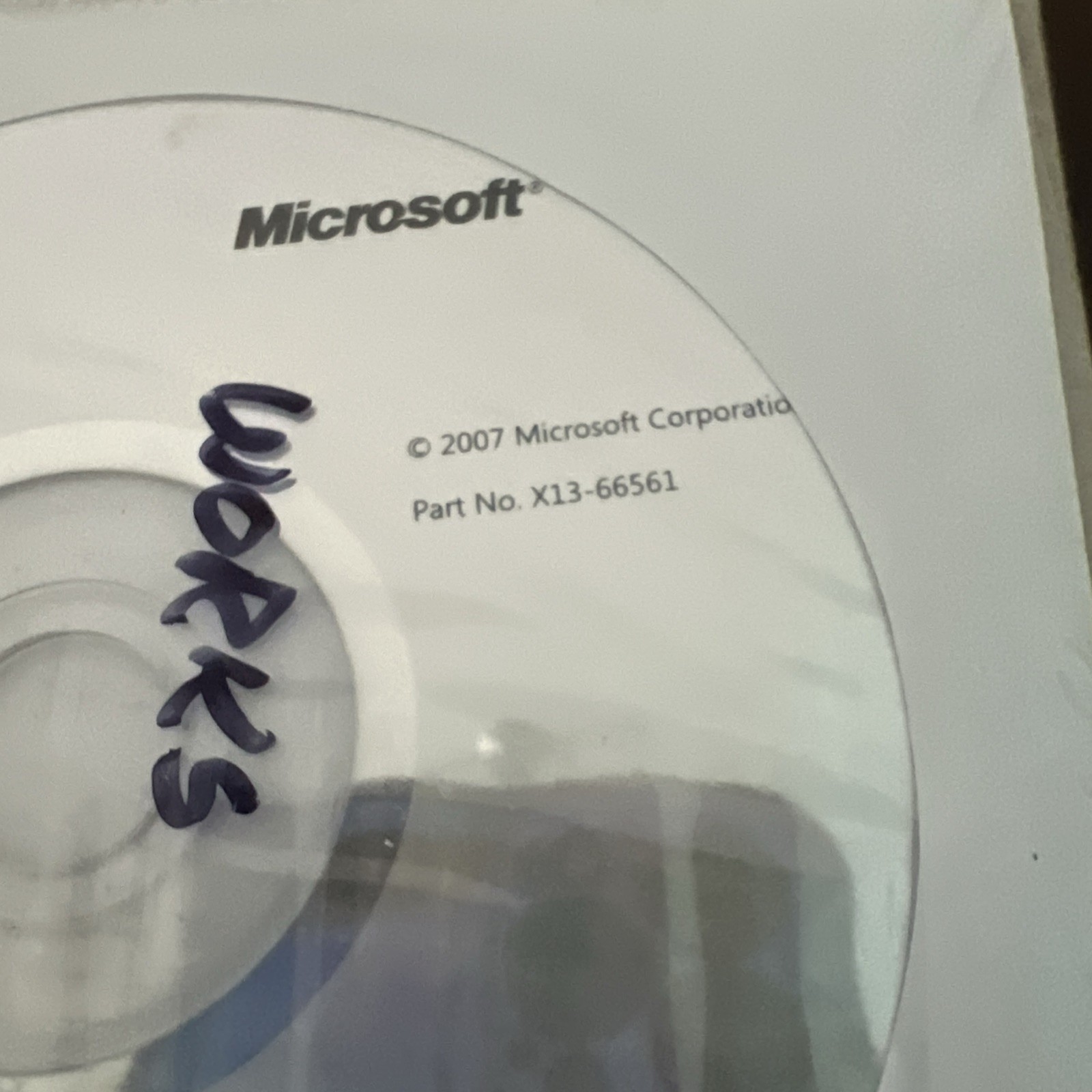 Microsoft Works 9 Installation CD 9.0 Dell Software Factory Sealed NEW