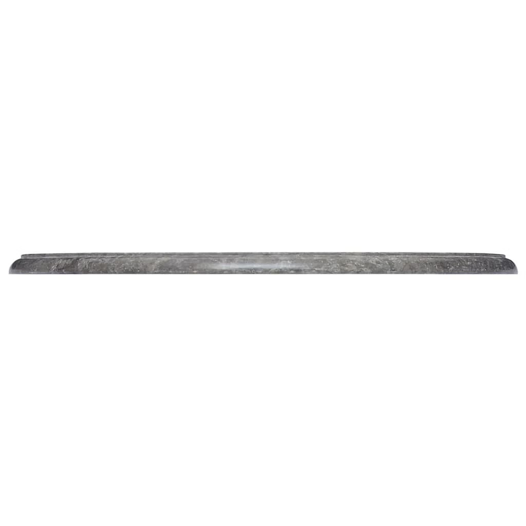 Table Top Black Ø23.6"x1" Marble