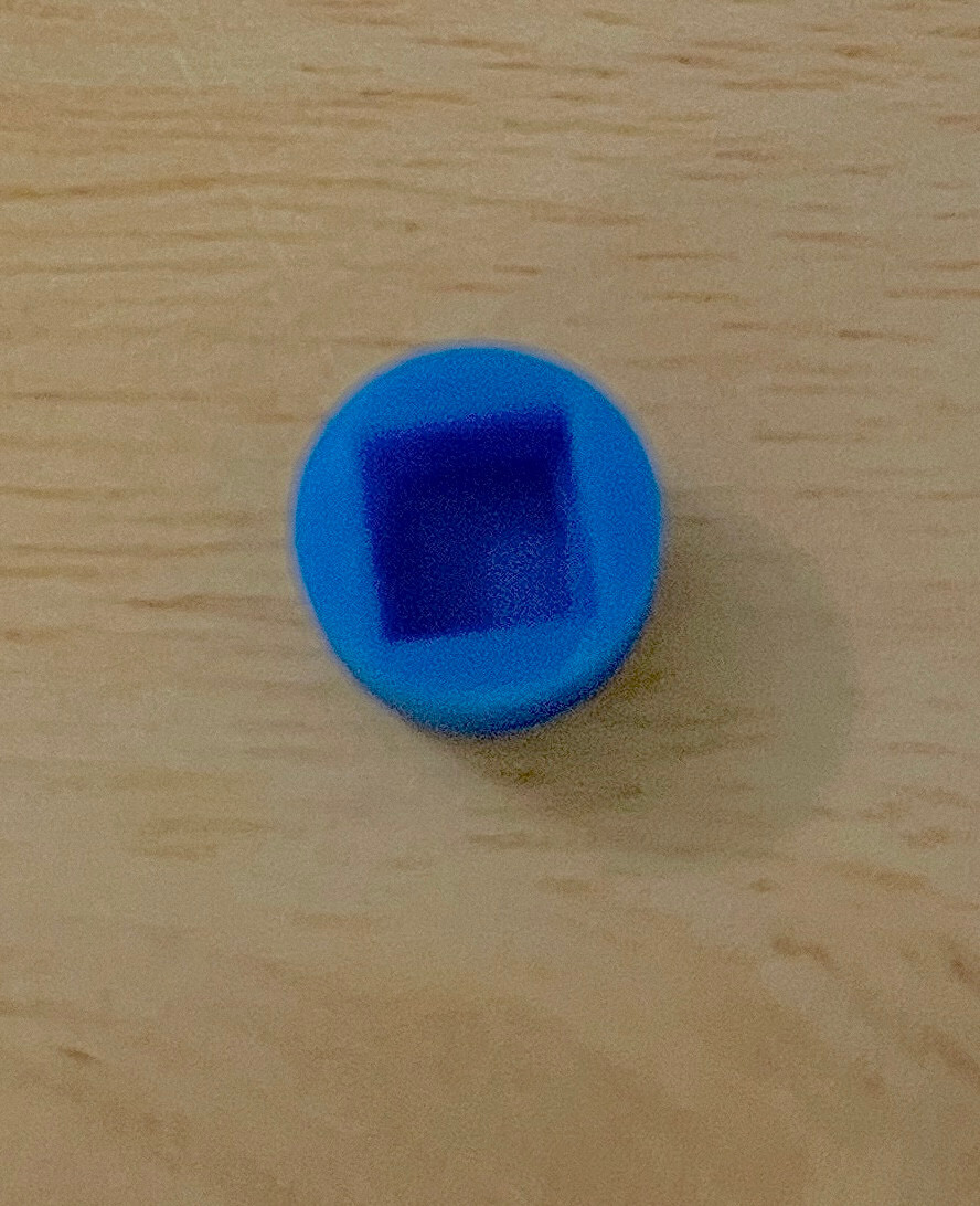 3-Pack Rubber Mouse Pointer Trackpoint BLUE Cap For HP/COMPAQ Laptop w/4mm peg