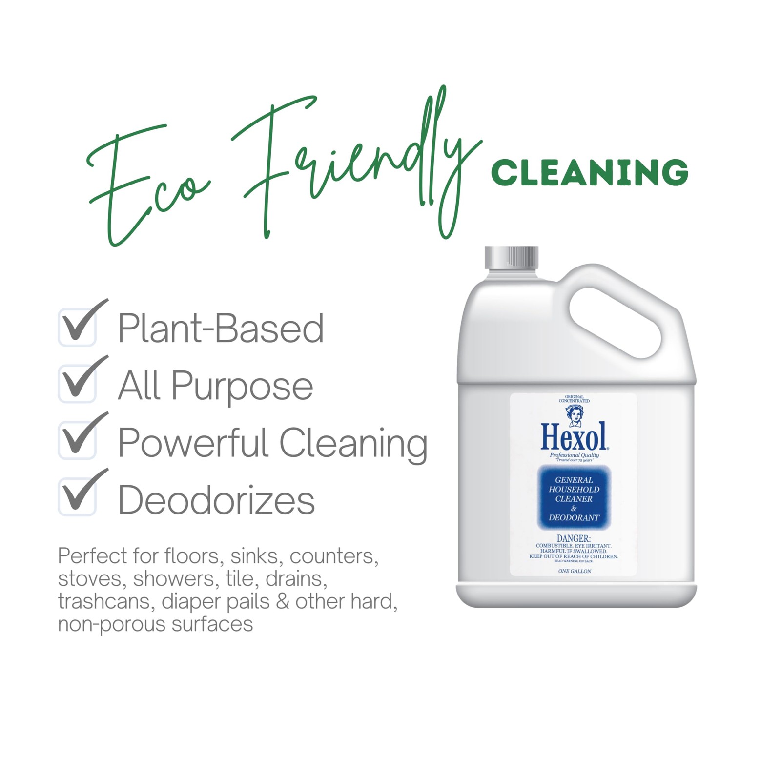 Concentrated General Household Cleaner and Deodorant