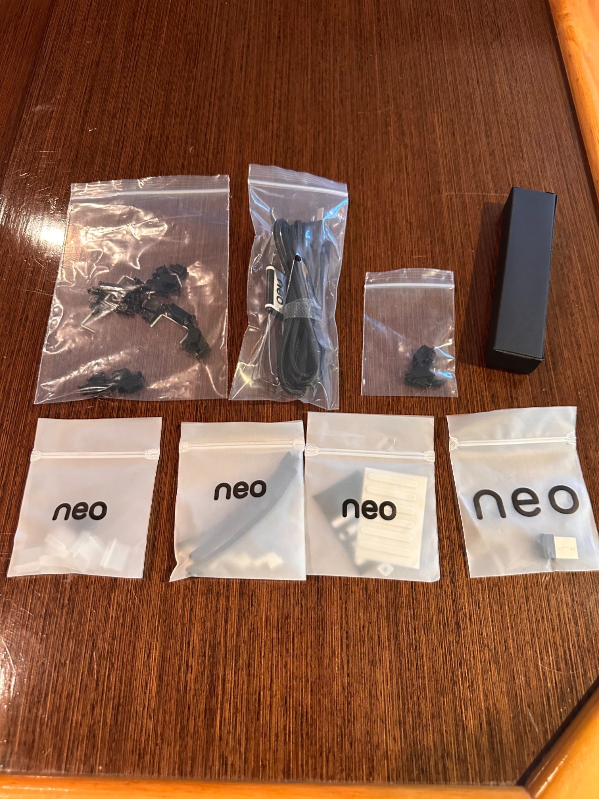 Neo Ergo Barebones Tri-Mode Gray/Silver FR4 Plate w/ Case & Accessories