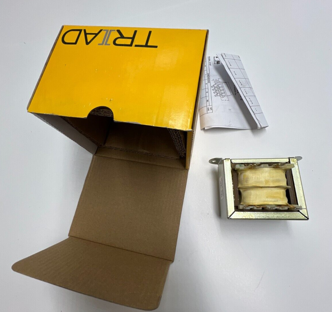Triad Magnetics Power Transformer 2500VAC 56VA 5Term. Quick Connect,  F7-24