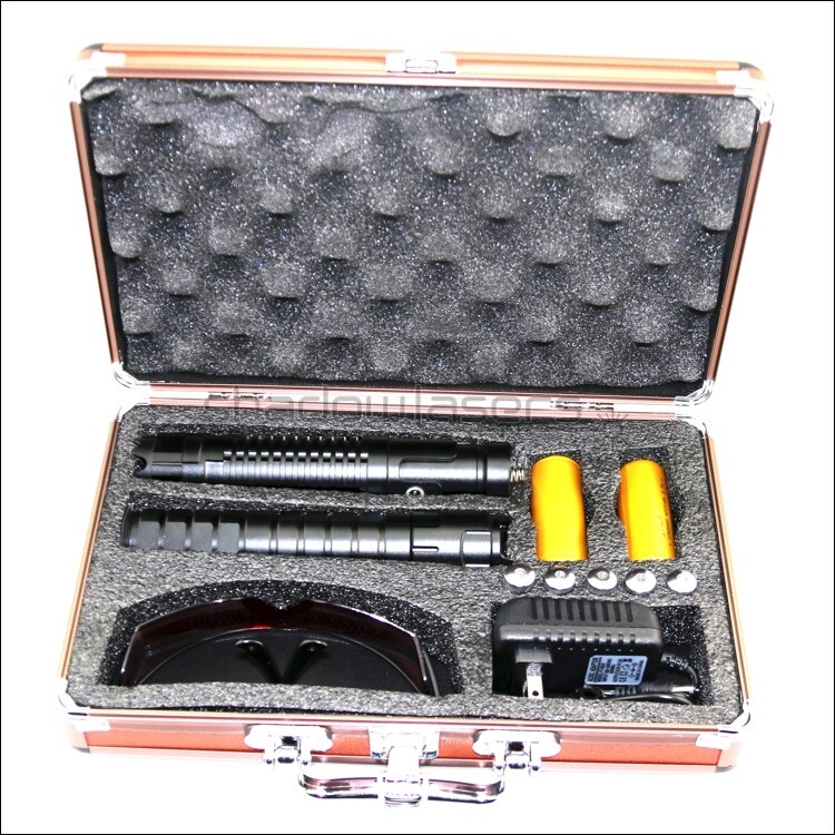 BX7-H 450nm Adjustable Focus Blue Laser Pointer Pen Visible Beam Light US