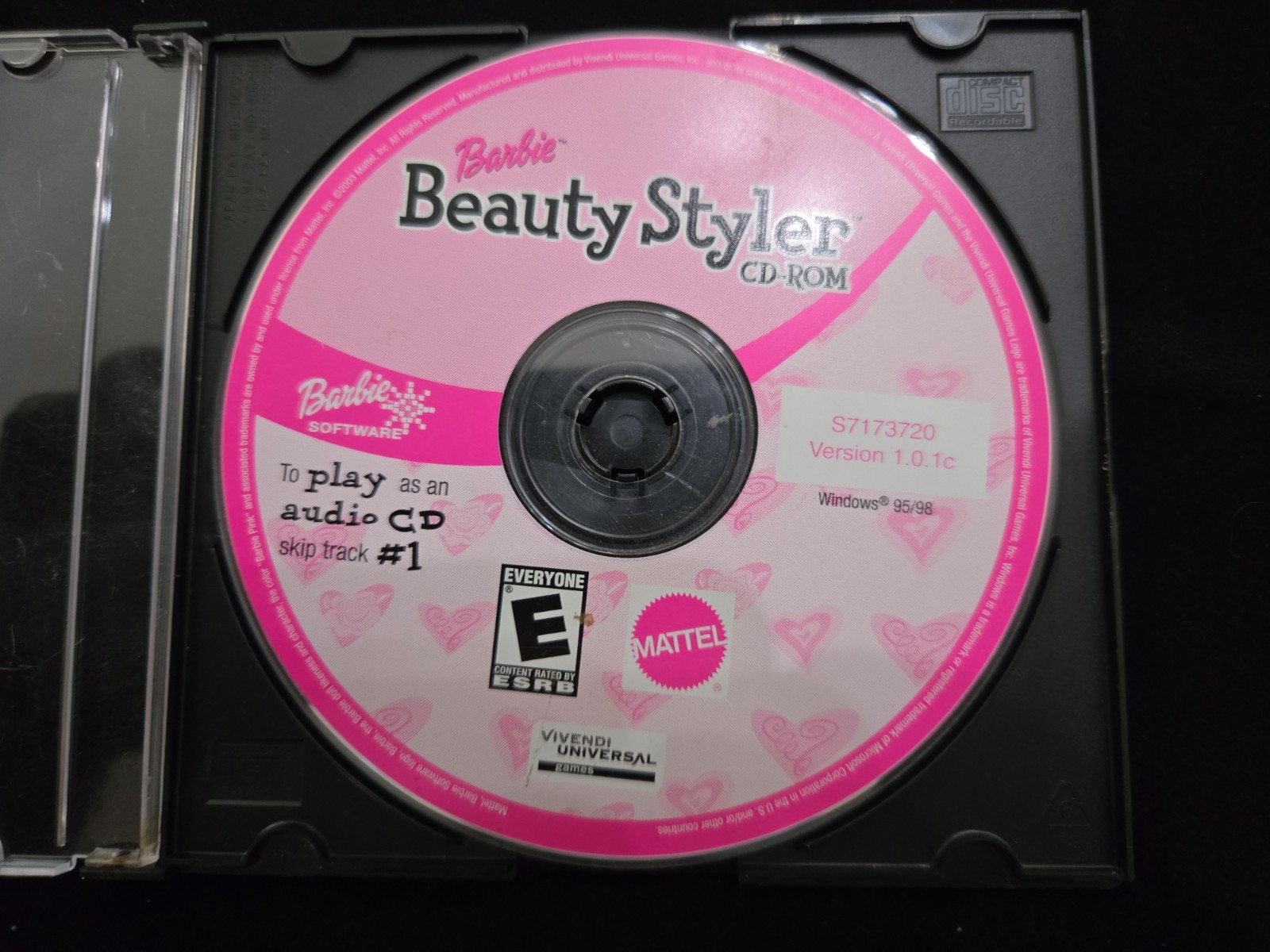 Barbie Beauty Styler PC CD Rom vintage creativity S7173720 Version 1