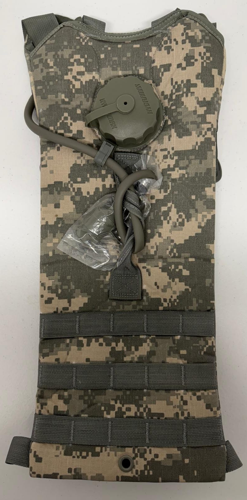 USGI MOLLE II Hydration Carrier ACU Digital Camo – W/ Hydramax Cap – Military