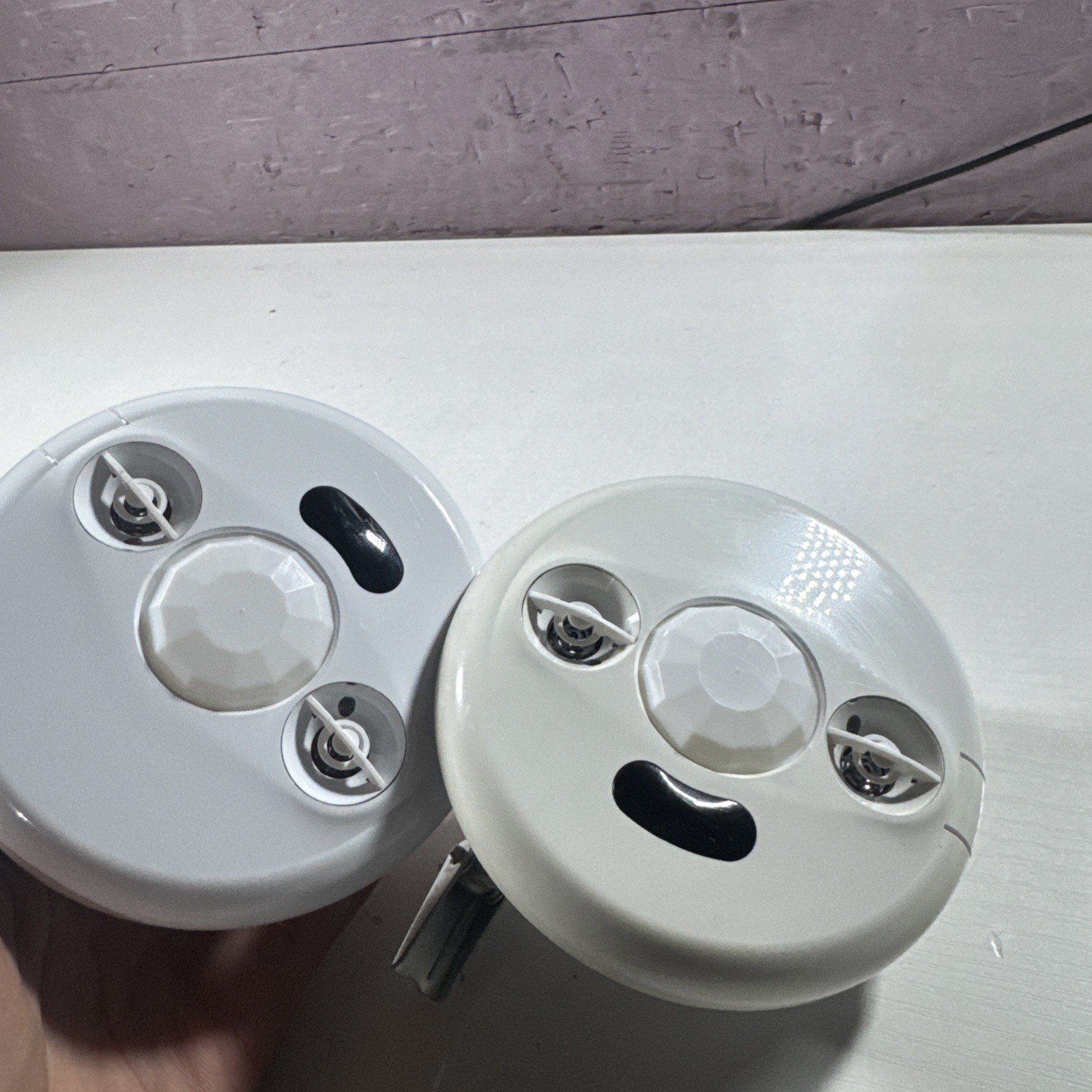 READ (2) Wattstopper LMDC-100 DLM Dual Tech Sensor Ceiling Mount UNTESTED