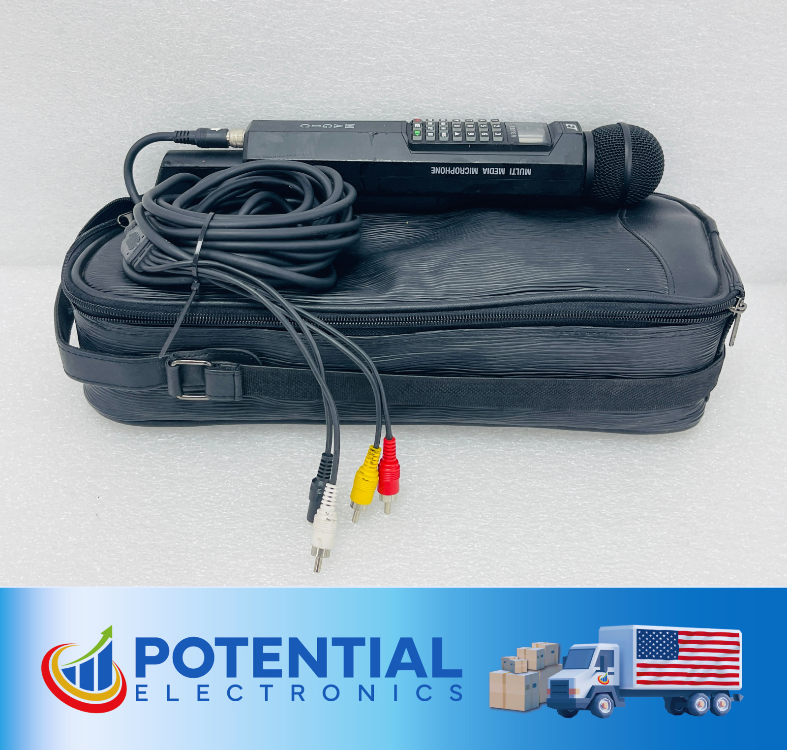 USED - MAGIC SING II 2 ET Enter Tech Multimedia Microphone W/ Free Shipping