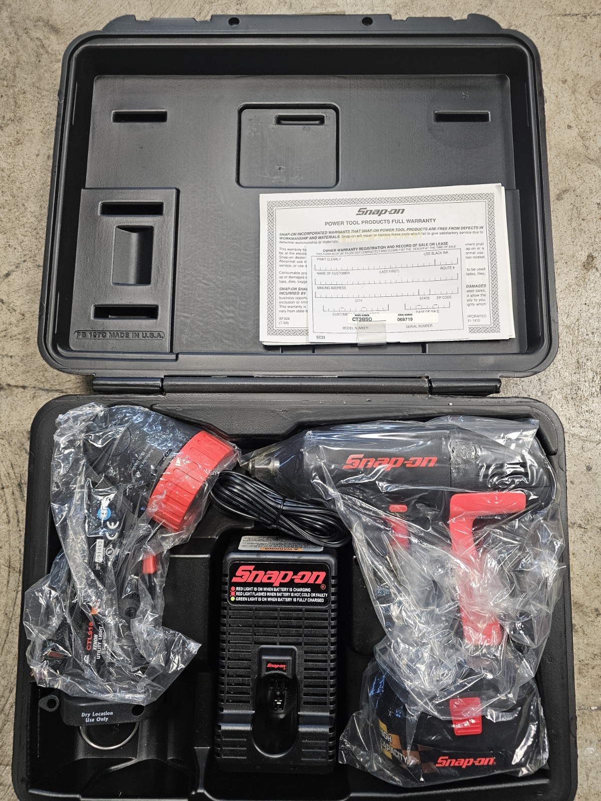 Snapon CT3850XPB 1/2" 18V Impact