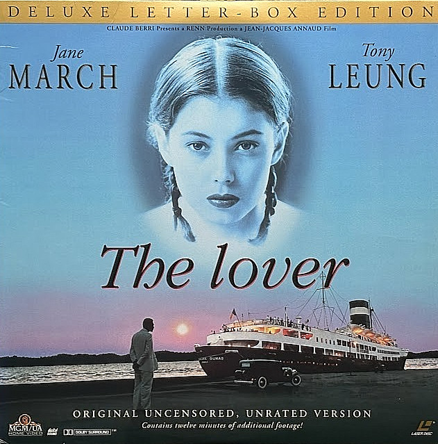 THE LOVER (JANE MARCH/TONY LEUNG) PREMIUM QUALITY USED LASERDISC (NM/EX)