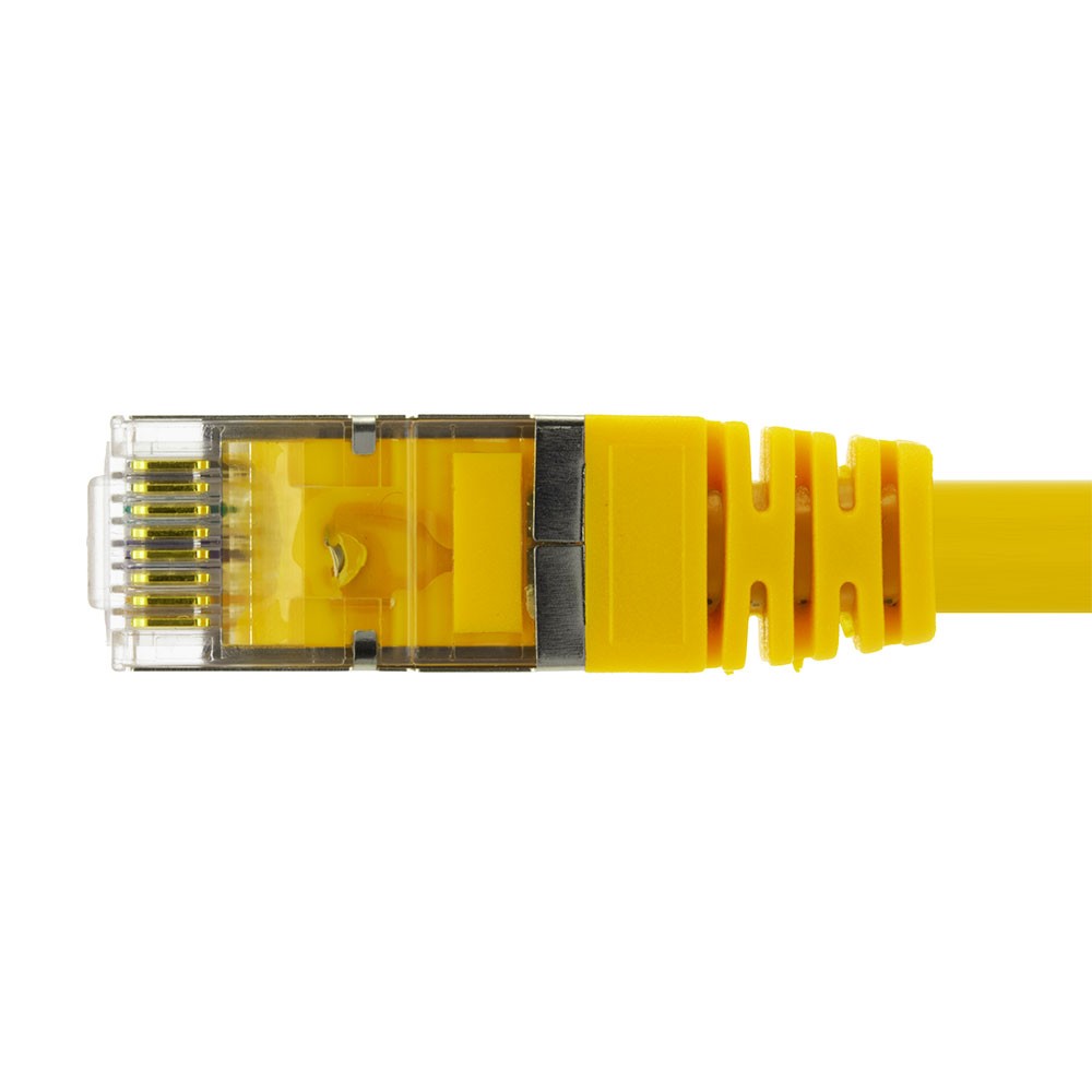Ethernet Patch Cable CAT6, F/UTP, 26AWG, 5 Ft, 5 pack, Yellow