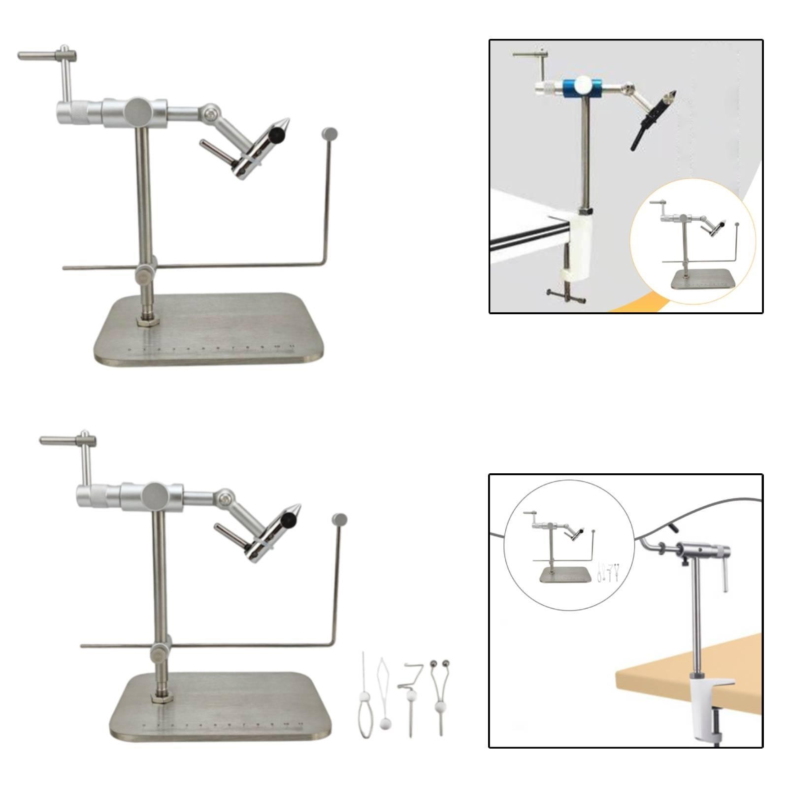 Fly Tying Vise, 360° Rotation Easy to Use Lure Making Tool Practical Portable