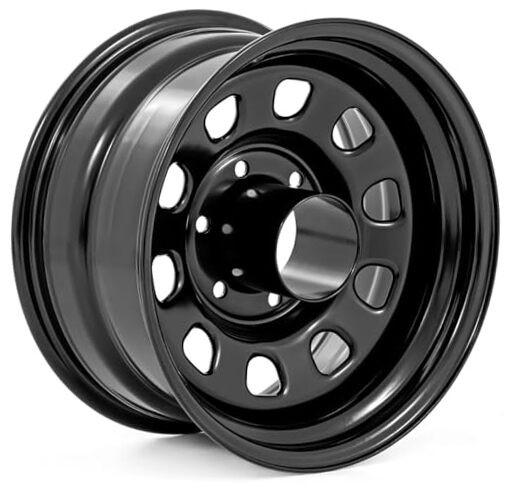 Daytona Steel Wheel (15x8 / 6x5.5 6x139.7) -RC51-5883 Gloss Black Painted and
