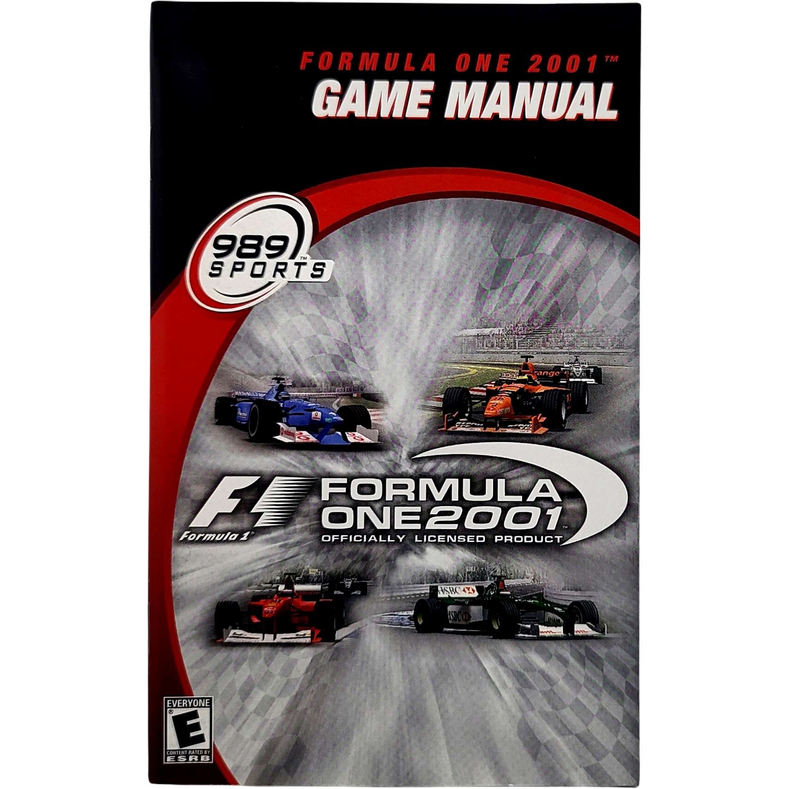 (Manual Only) Formula One 2001 - Sony Playstation 2 Excellent Tested Original