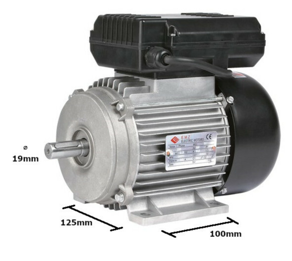 SIP 06555 AIR COMPRESSOR MOTOR TN-SRB 230v (13amp) 3HP (FITS 06258) (MEC80)