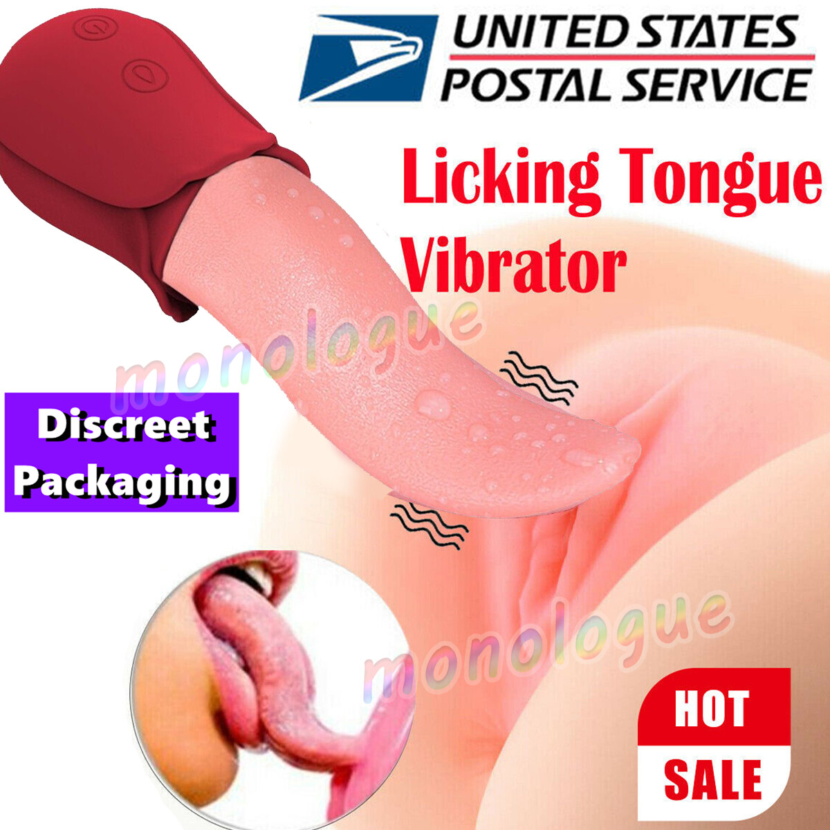 Oral-Clit-Licking-Vibrator-Tongue-Massager-Sucking-for-Women Toys use Lubricant
