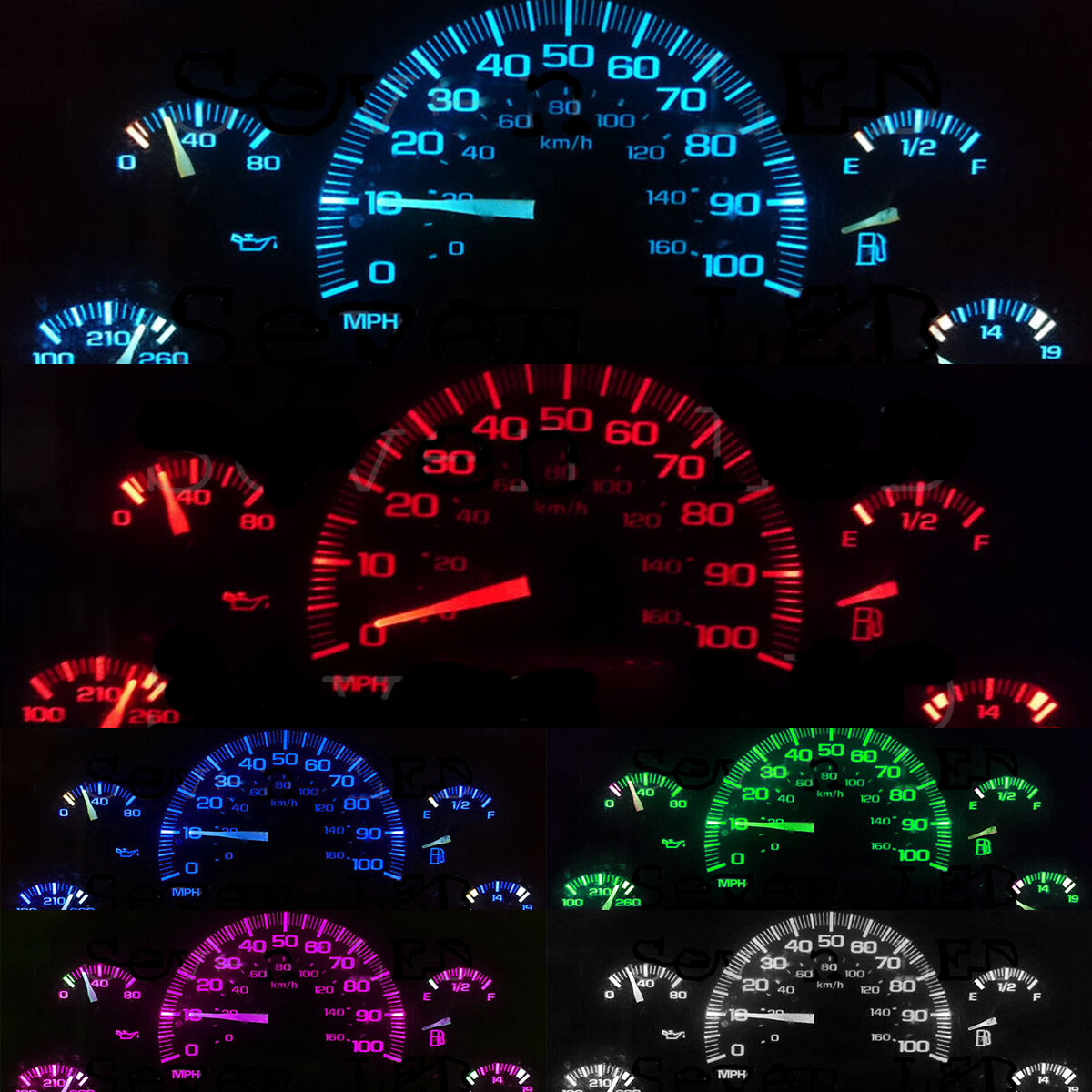 LED KIT for Astro Savana Safari GMC GM 1996-2005 CHEVY Chevrolet Cluster 96-05
