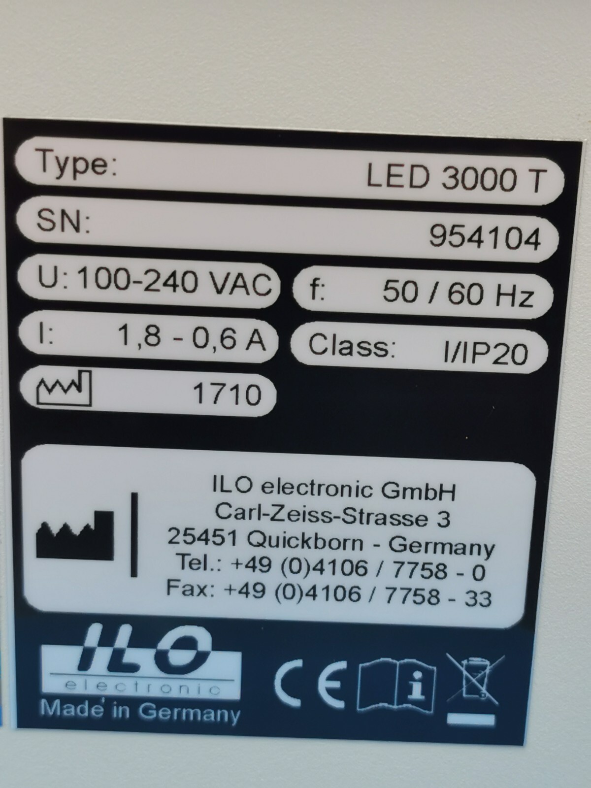 Phaser LED 3000 T Light Source Unit