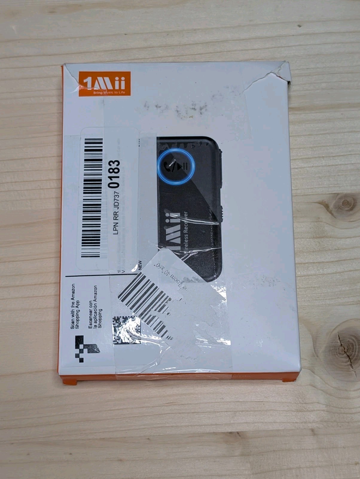 1Mii Bluetooth 5.3 Music Wireless Receiver Bluetooth 5.3 Adapter Car/Home ML100