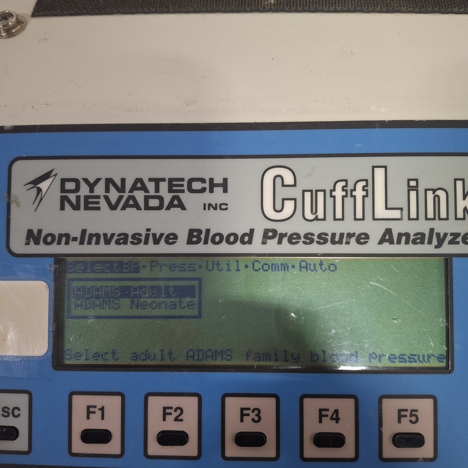 Dynatech DNI Nevada Fluke Cufflink Non-Invasive BP Analyzer